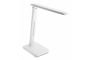 IZUKA LED desk lamp, 6W, 400lm, AC220-240V, 50/60Hz, CCT, inductive charger, white