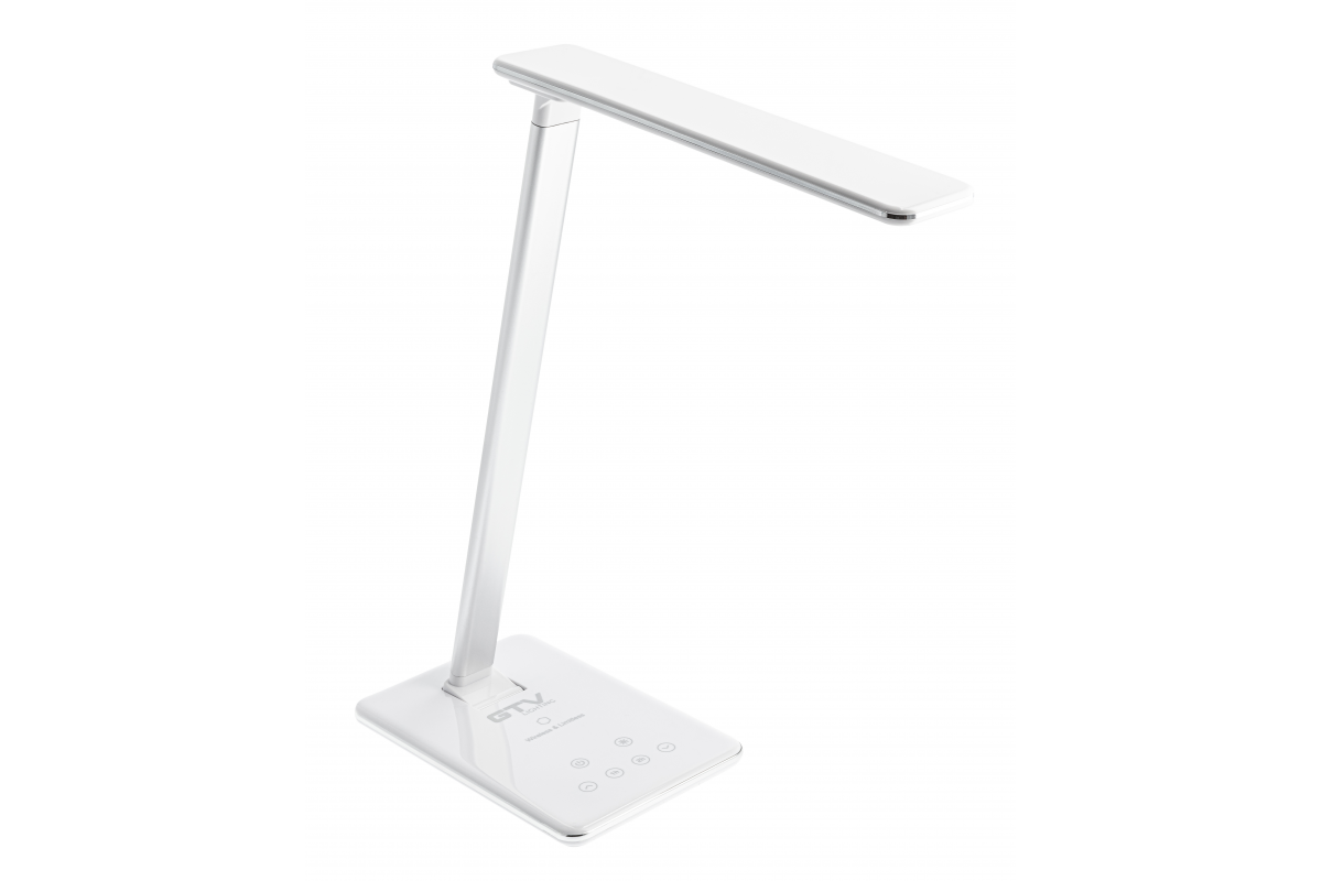 Desktop lamp Tritton,6W,340lm,AC220-240V,4-CCT, Wireless Charging,USB,PF>0,5, RA>80, white