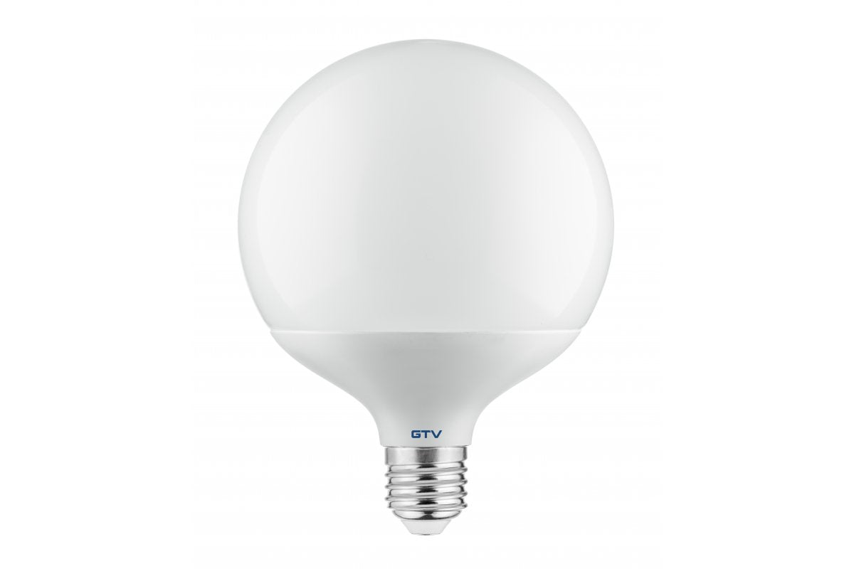 LED  bulb globe 18W, E27, G120, SMD 2835, warm white, AC220-240V,  RA80, beam angle 360°, 1600lm, 157mA