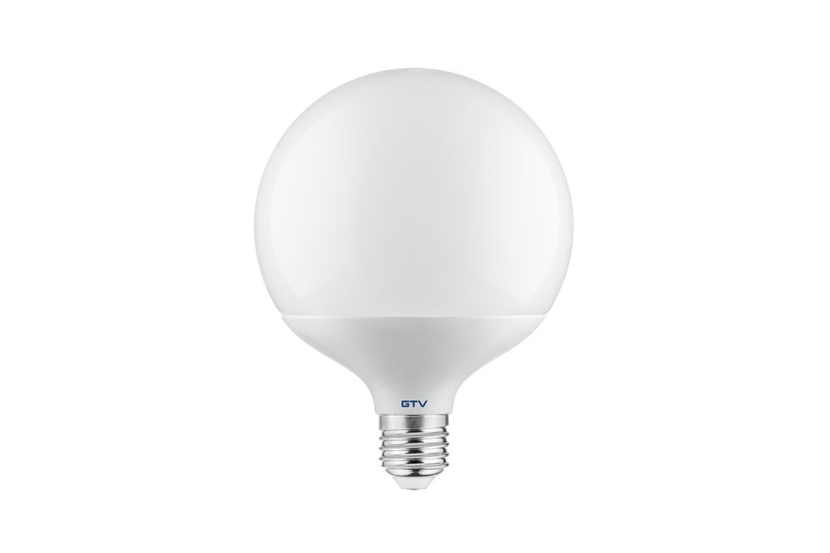 LED bulb, G120-GLOB, SMD 2835, 4000K, E27, 18W,AC220-240V,beam angle 360°, 1600lm,157mA