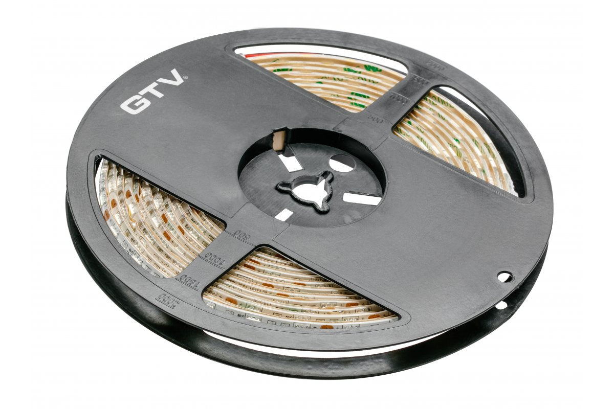 LED strip FLASH, 5050, 300 LED neutral white, 72W, no gel 10mm, 5m roll, 12V