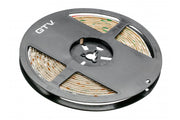 LED strip FLASH, 5050, 300 LED neutral white, 72W, no gel 10mm, 5m roll, 12V