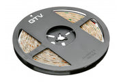 Flash Strip 5050, 300 LED Cold White, 72W, Waterproof 10mm, Roll 5m, 12V