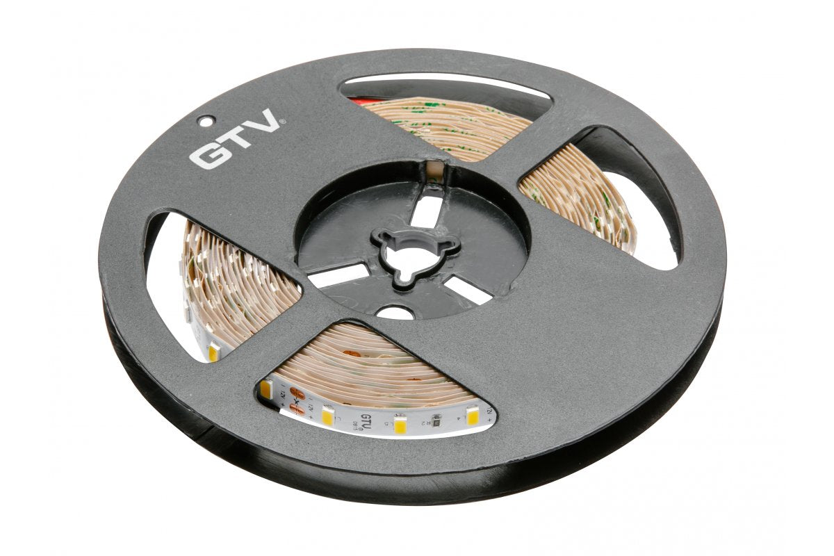 LED strip FLASH, 5630, 300 LED neutral white, 80W, no gel 10mm, roll 5m, 12V