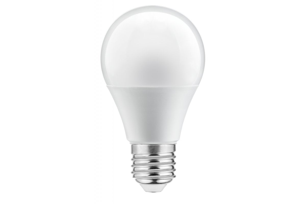 LED light source, A60, SMD2835, E27, 10W, 810 lm, 87 mA, AC220-240 V, 200°, 4000K, with microwave detector