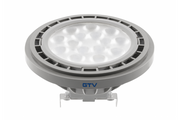 LED LIGHT SOURCE, A-G, AR111, 4000K, G53, 12,5W, DC12V, 40°, 1250lm, grey