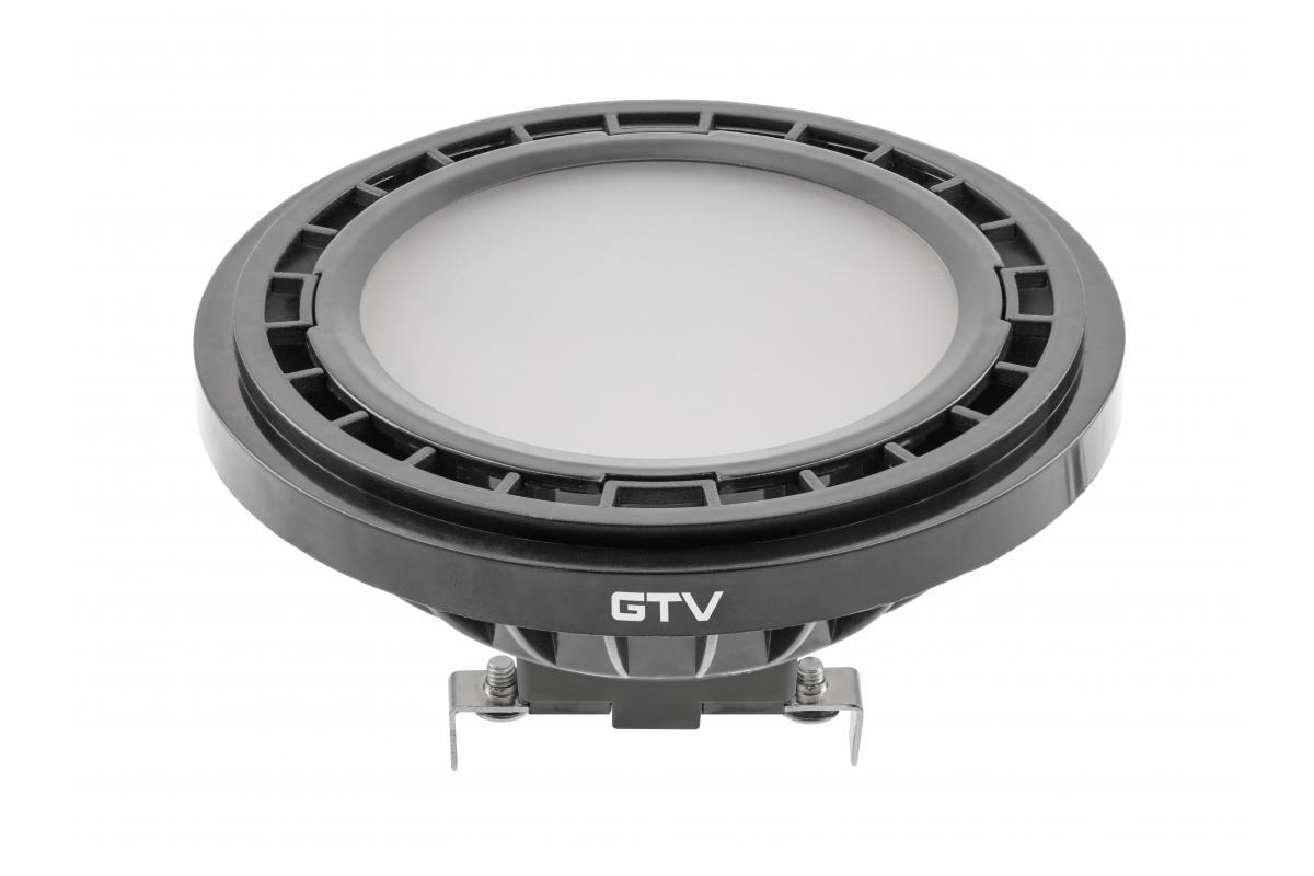 LED LIGHT SOURCE, A-G, AR111, 3000K, G53, 12,5W, DC12V, 120°, 1100lm, black