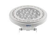 LED LIGHT SOURCE, A-G, AR111, 3000K, G53, 12,5W, DC12V, 40°, 1100lm, white
