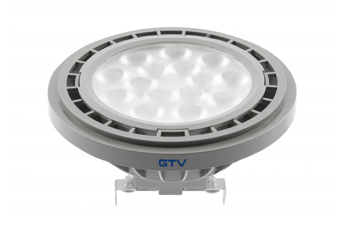 LED LIGHT SOURCE, A-G, AR111, 3000K, G53, 12,5W, DC12V, 40°, 1100lm, grey