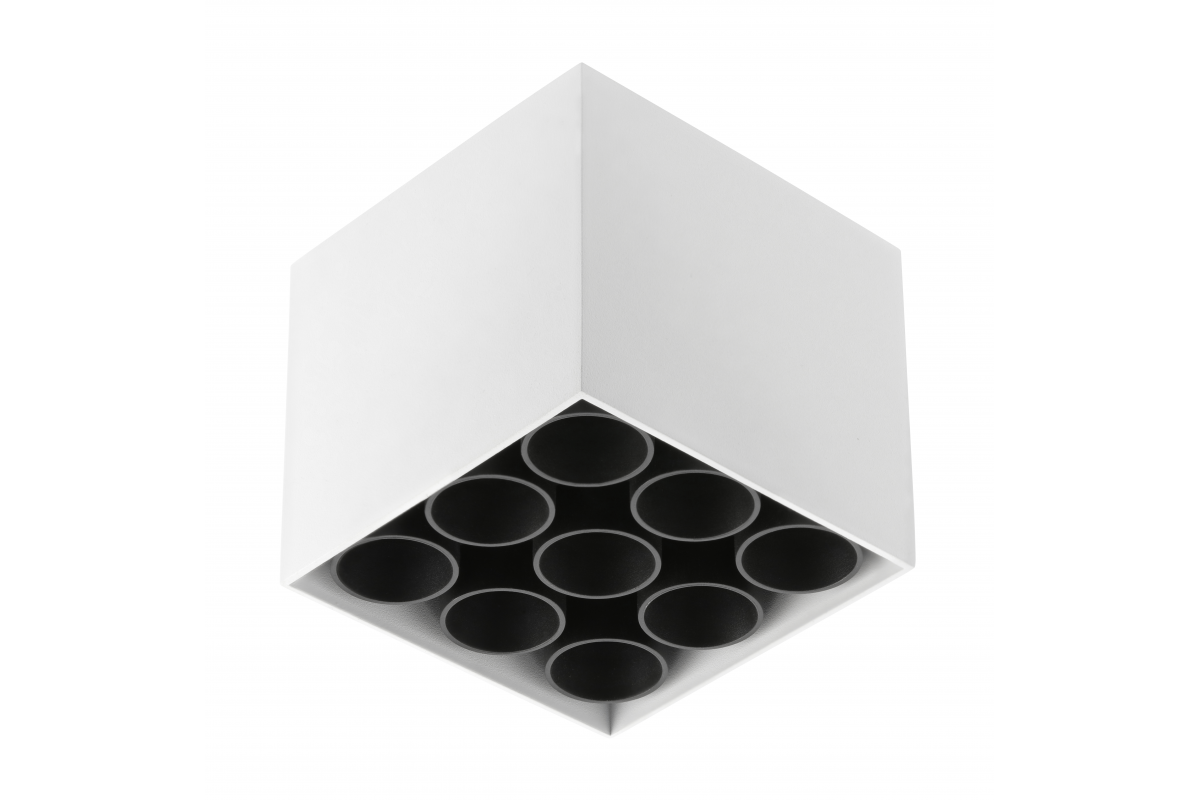 LED fixture ARTEMIDA,20W,1920lm,AC220-240V,50/60 Hz,PF>0,9,Ra?80,IP20,IK08,4000K,38°,square,white