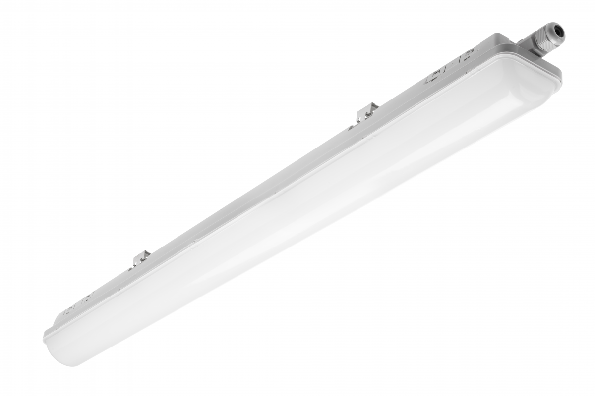 Hermetic fixture BERGA LED, 50W, 7000lm, AC220-240V, 50/60 Hz, PF>0,9, RA>80, IP65