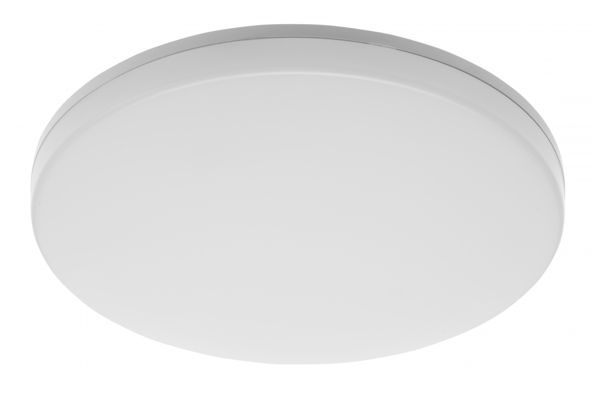 Luminaire BESA LED, 24W, 2400lm, 175-250VAC, Ra>80, IP54, PC+PC, IK10, 120 °,3000K, round