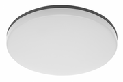 BESA Ceiling Light Fixture, LED, 24W, 2400lm, 4000K, AC180-250V, IP54, IK10, PC+PC, Round, Dimmable