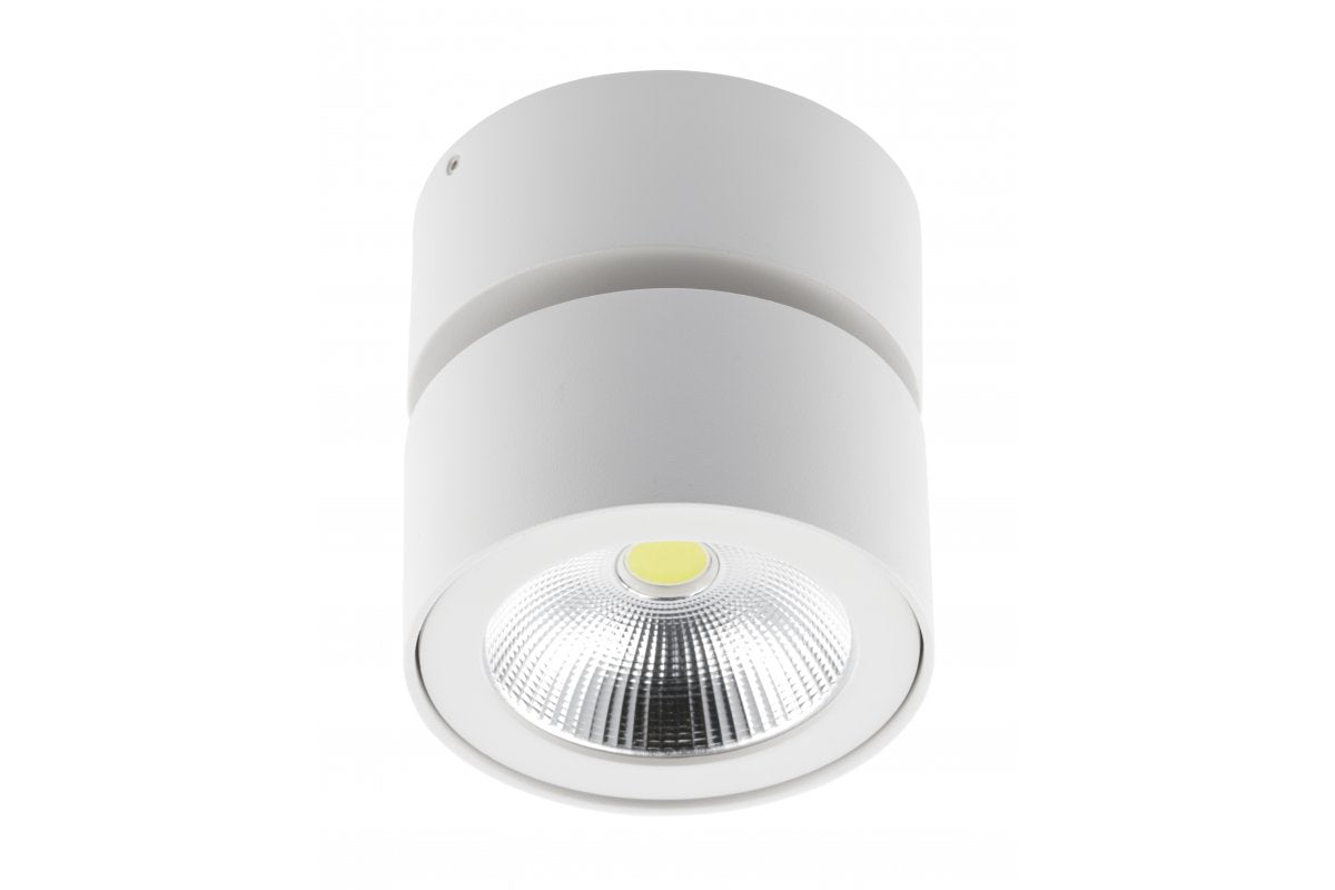 Fixture LED BIANCO , 15W, 1500lm, AC220-240V, 50/60 Hz, PF> 0.5, Ra?80, IP20, IK06.36 °, 4000K, round, white