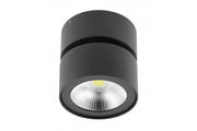 Fixture LED BIANCO , 15W, 1500lm, AC220-240V, 50/60 Hz, PF> 0.5, Ra?80, IP20, IK06.36 °, 4000K, round, black