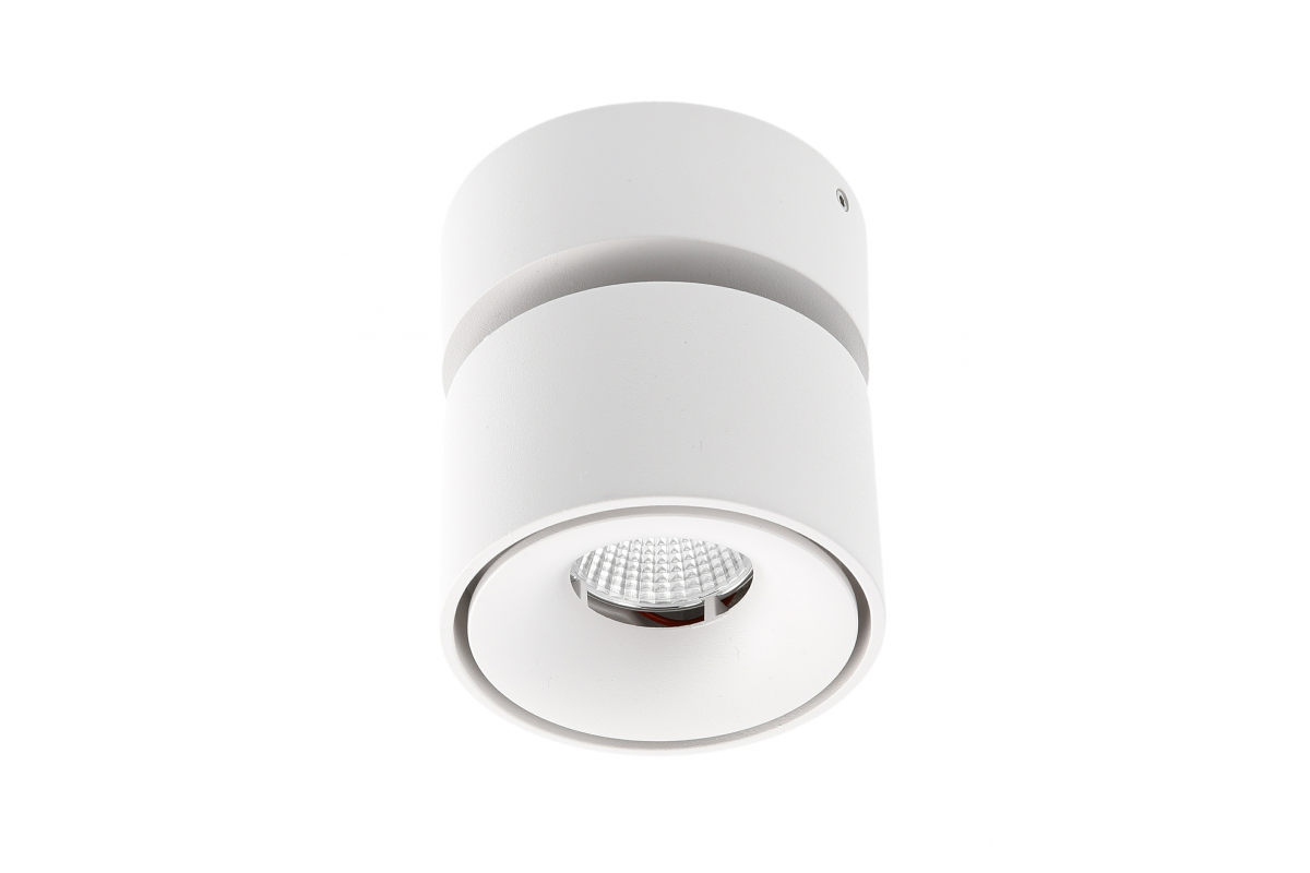 LED luminaire BIANCO, 8W,680lm,AC220-240V,50/60 Hz,PF>0,9,Ra?80,IP20,IK06,36°,4000K,round,white