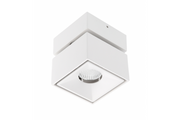 'LED luminaire bianco cct, 8W,680lm,AC220-240V,50/60 Hz,Ra?80,IP20,36°,2700/3300/4000K,square,white