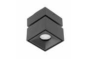 LED luminaire BIANCO CCT, 8W,680lm,AC220-240V,50/60 Hz,Ra?80,IP20,36°,2700/3300/4000K,square,black