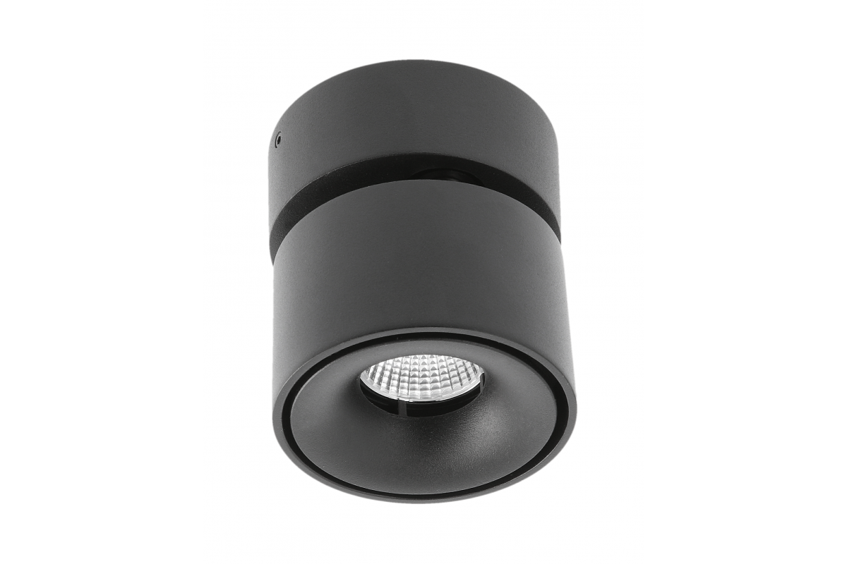 LED luminaire bianco cct, 8W,680lm,AC220-240V,50/60 Hz,Ra?80,IP20,36°,2700/3300/4000K,round,black