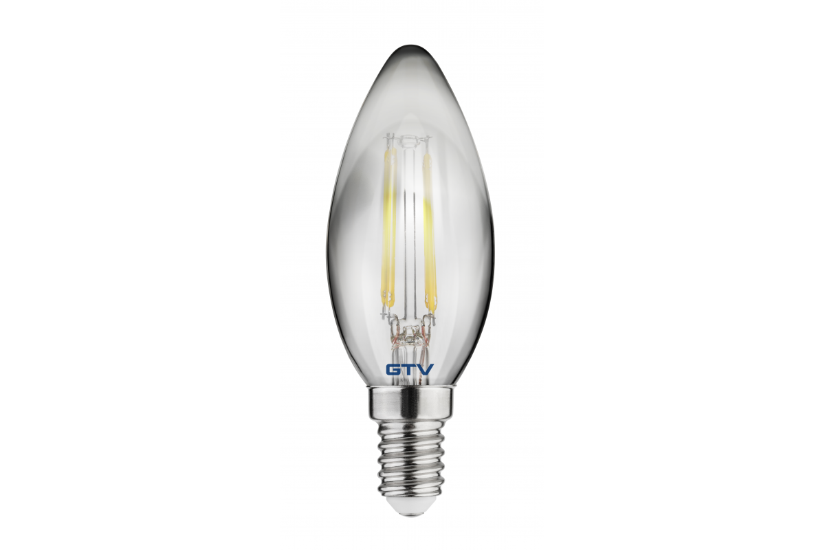 LED LIGHT SOURCE, FILAMENT GRAY, A-G, C35, 2700K, E14, 4,0W, AC220-240V, 360°, 300lm, 44mA