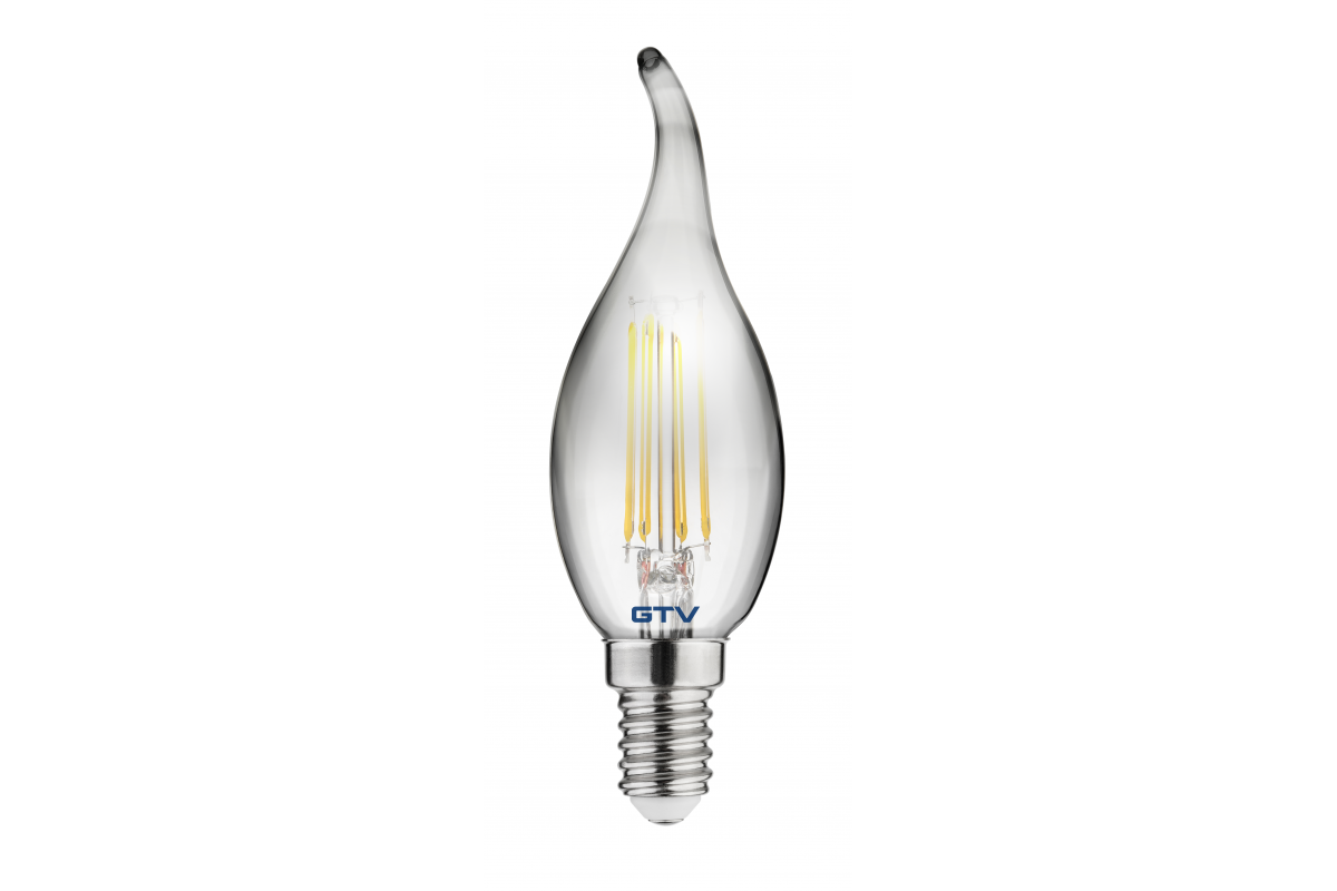 LED LIGHT SOURCE, FILAMENT GRAY, A-G, C35L, 2700K, E14, 4,0W, AC220-240V, 360°, 300lm, 44mA