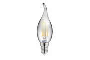 LED LIGHT SOURCE, FILAMENT GRAY, A-G, C35L, 2700K, E14, 4,0W, AC220-240V, 360°, 300lm, 44mA