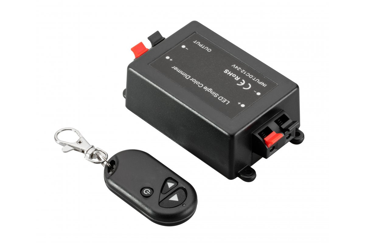 LED dimmer Jacky DC12-24V, 8A, black