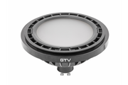 LED LIGHT SOURCE, A-G, ES111, 4000K, GU10, 12,5W, AC220-240V, 120°, 1250lm, 109mA, black