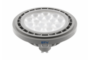 LED LIGHT SOURCE, A-G, ES111, 4000K, GU10, 12,5W, AC220-240V, 40°, 1250lm, 109mA, gray