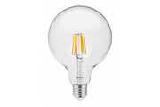 LED LIGHT SOURCE, FILAMENT, A-G, G125, 3000K, E27, 8,0W, AC220-240V, 360°, 880lm, 70mA