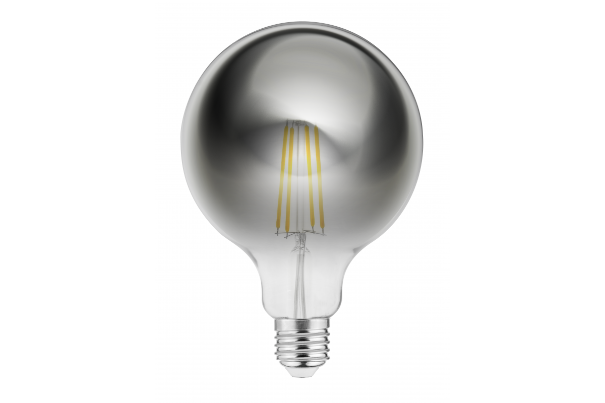 LED LIGHT SOURCE, FILAMENT GRAY, A-G, G125, 2700K, E27, 8,0W, AC220-240V, 360°, 720lm, 70mA