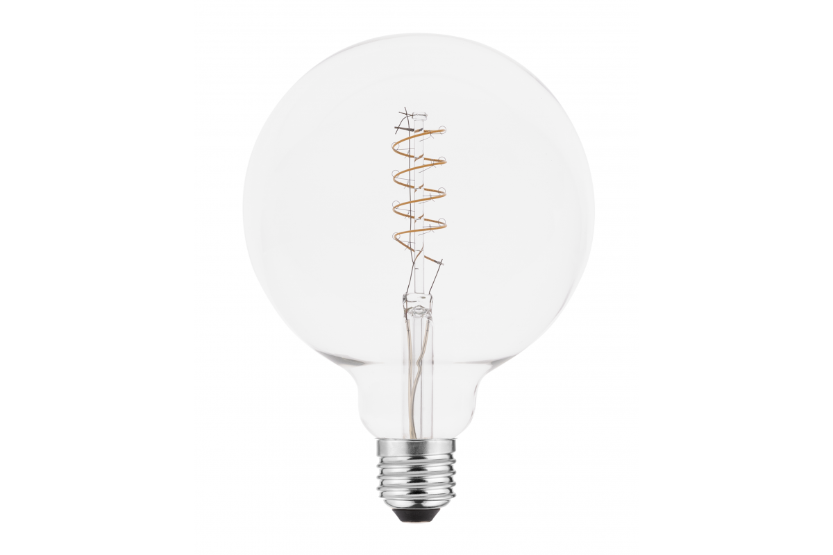 LED LIGHT SOURCE, FILAMENT, SPIN, G125, E27, 4.0W, 265lm, 2200K, AC220-240V, 360°
