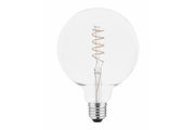 LED LIGHT SOURCE, FILAMENT, SPIN, G125, E27, 4.0W, 265lm, 2200K, AC220-240V, 360°