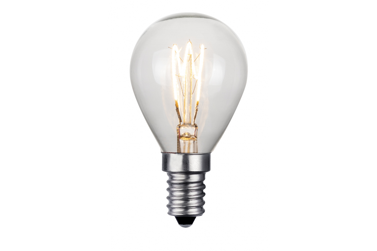 LED LIGHT SOURCE, FILAMENT, SPIN, G45, E14, 3.0W, 165lm, 2200K, AC220-240V, 360°