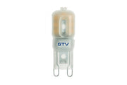 LED LIGHT SOURCE, A-G, G9, 3000K, 2.5W, AC220-240V, 360°, 220lm, 27mA
