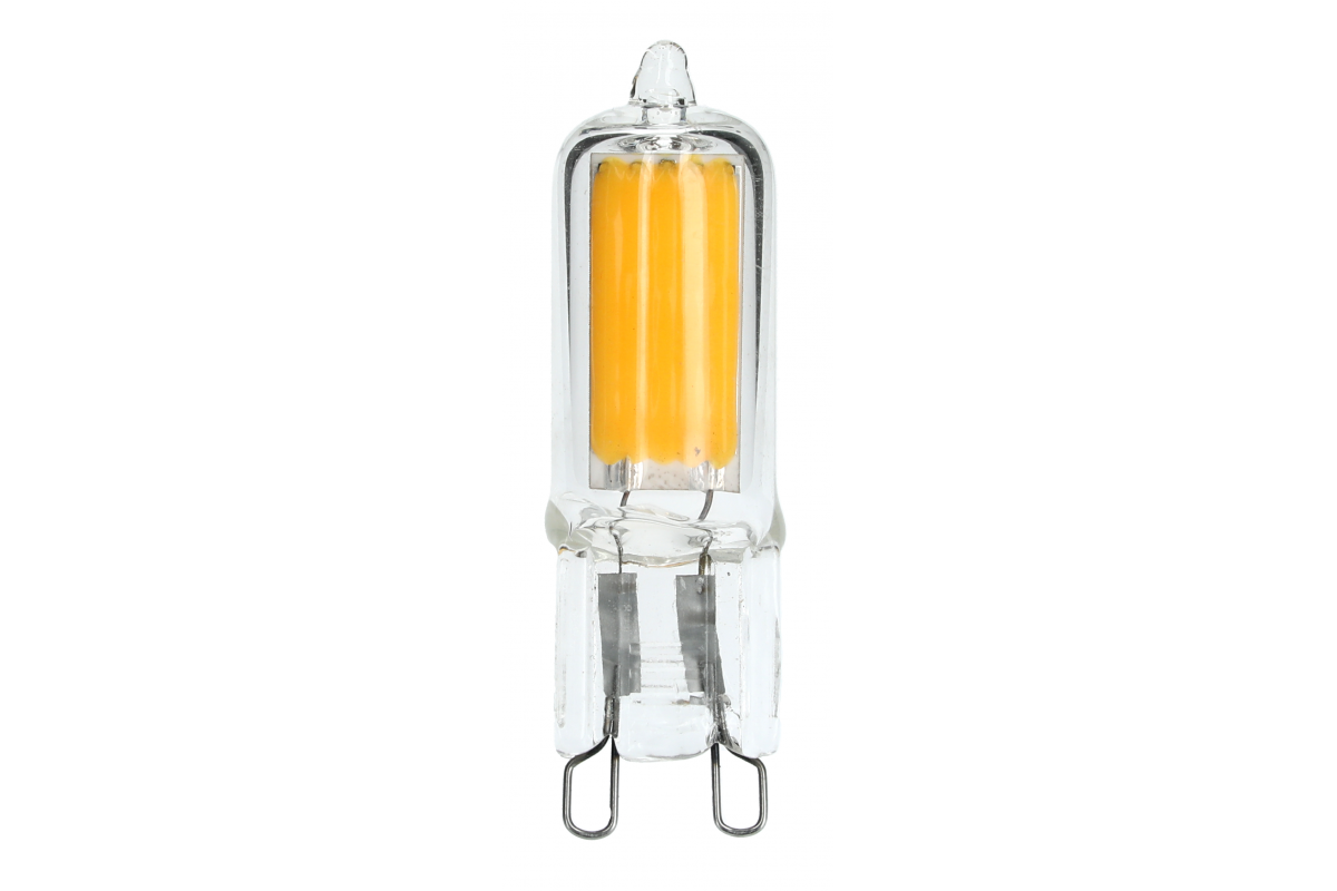 LED LIGHT SOURCE, A-G, G9, 3000K, COB, 2,5W, AC220-240V, 360°, 250lm, 27mA