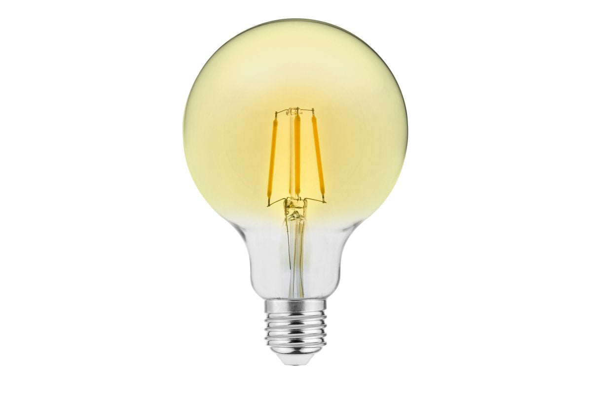LED LIGHT SOURCE, FILAMENT VINTAGE, A-G, G95, 3000K, E27, 4,0W, AC220-240V, 360°, 300lm, 44mA