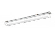 Hermetic fixture HEROS LED, 60W,8400lm,AC220-240V,50/60 Hz,PF>0,9,Ra?80,IP66,IK10,120°,4000K,gray