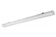G-TECH Hermetic luminaire, G13, 2xT8 LED 18W, 3600lm, AC220-240V, 50/60Hz, IP65, ABS/PS,120cm,grey