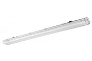 airtide lamp, G13, 2xT8 LED 18W, 3600lm, AC220-240V, 50/60Hz, IP65, ABS/PS, 120cm, grey