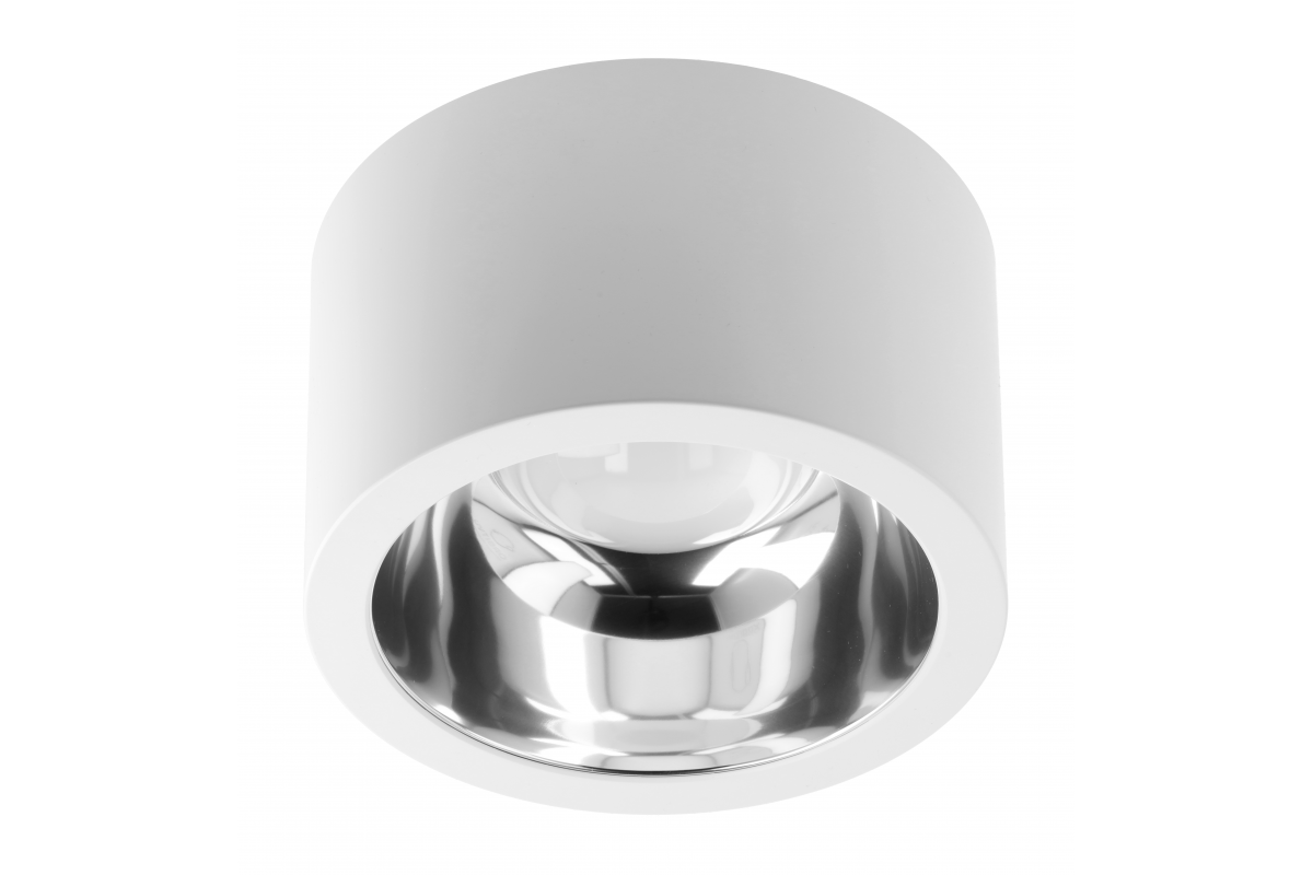 LED fixture KARIS,18W,max 1800lm,AC220-240V,50/60Hz,60°,IP44,3000/4000/6400K,surface mounted,UGR<19,white