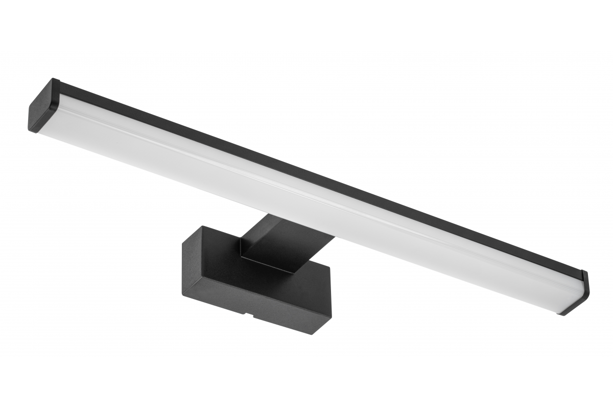 Led luminaire Catania 600mm,12W, AC220-240V,50/60Hz, 4000K, IP44, RA >80, 960lm,Black