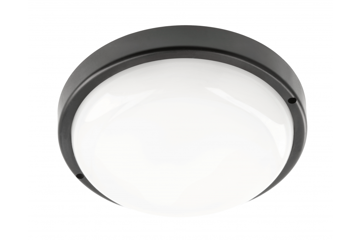 KODO Ducted Luminaire, LED, 18W, 1620lm, 4000K, AC180-250V, IP54, IK08, Round, Black