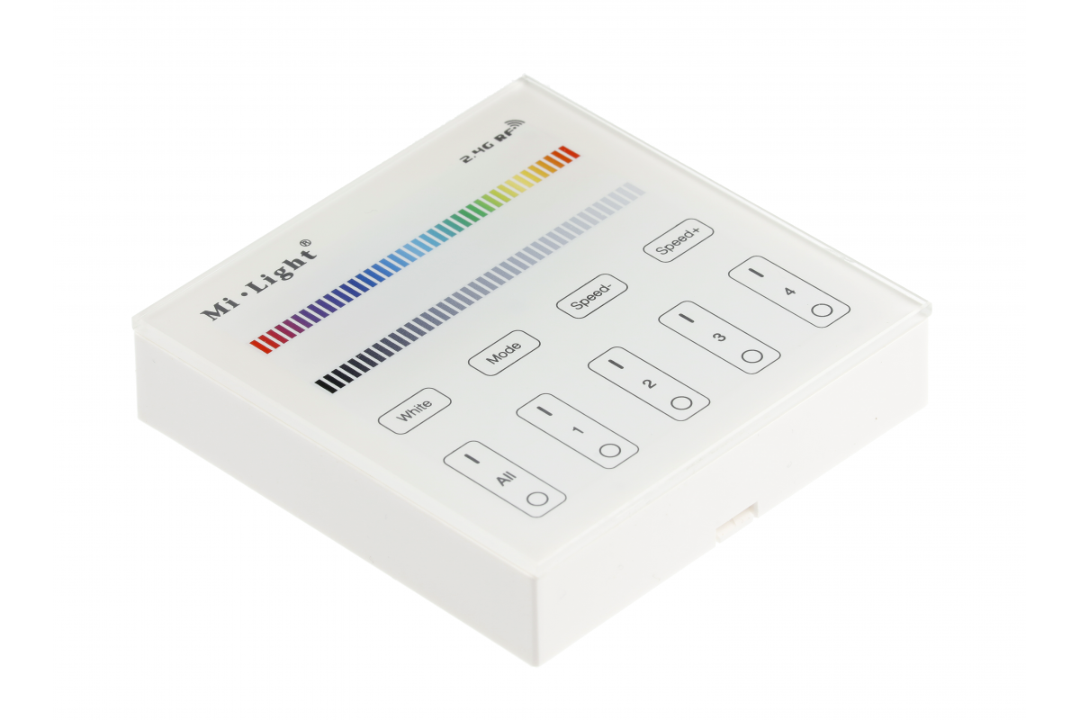 RGBW 4-Zone Led Touch Panel for Batteries