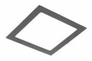 MATIS PLUS LED luminaire, downlight, 19W, black, 3000K, 1520lm, AC220-240V, mortise, IP20, 120°