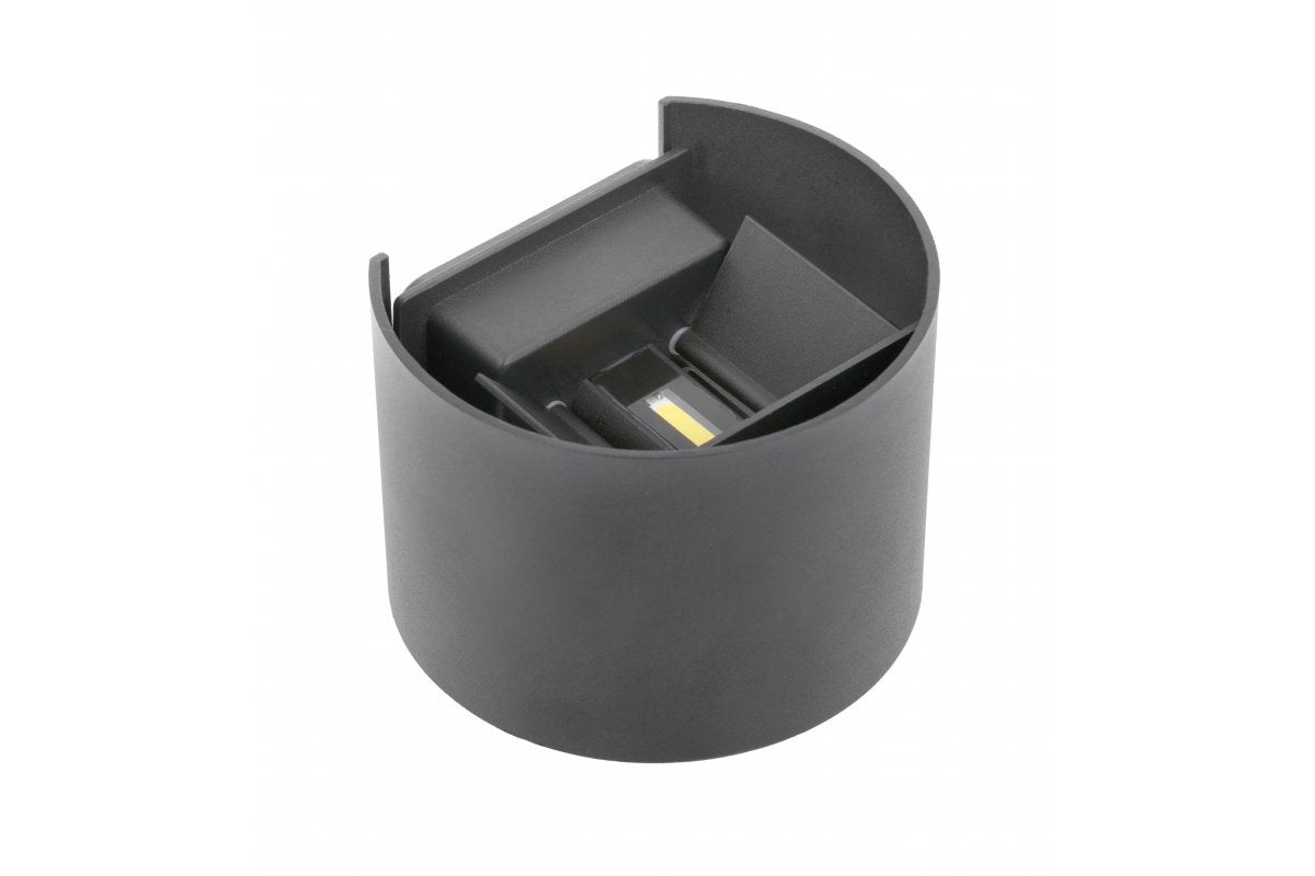 Fixture LED MISSOURI-O, 7W, 540lm, AC220-240V, 50/60 Hz, PF> 0.5, Ra?80, IP54, IK08,4000K, round, gray