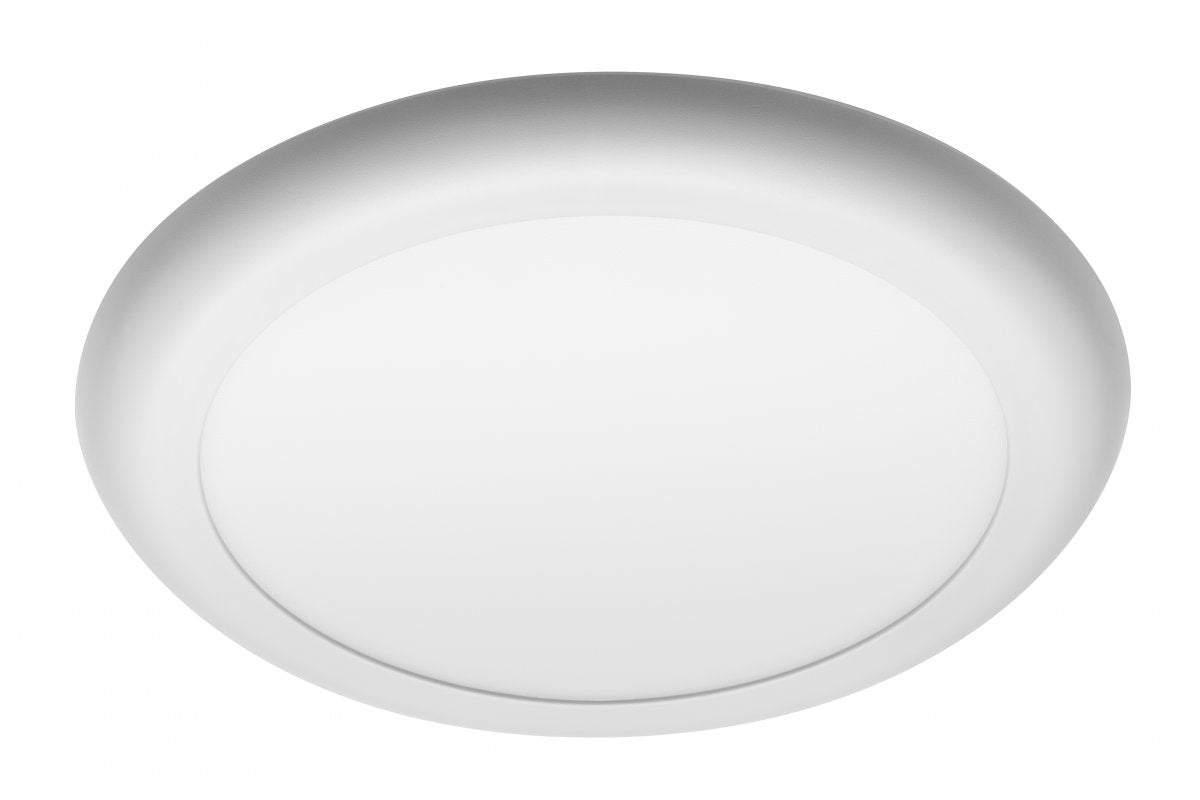 LED fixture MOZA, 18W, 1500lm, AC220-240V, 50/60Hz, PF>0,5, RA?80, IP40, 120°,4000K, round, white