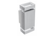 Wall luminaire two directions NESSA, GU10, MAX. 2x50W, IP54, AC220-240V, 50/60Hz, gray