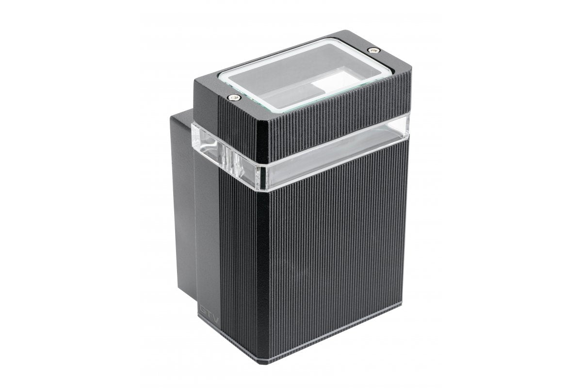 Wall luminaire one direction NESSA, GU10, MAX. 50W, IP54, AC220-240V, 50/60Hz, black