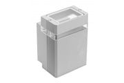 Luminaria de pared unidireccional NESSA, GU10, MÁX. 50W, IP54, AC220-240V, 50/60Hz, gris